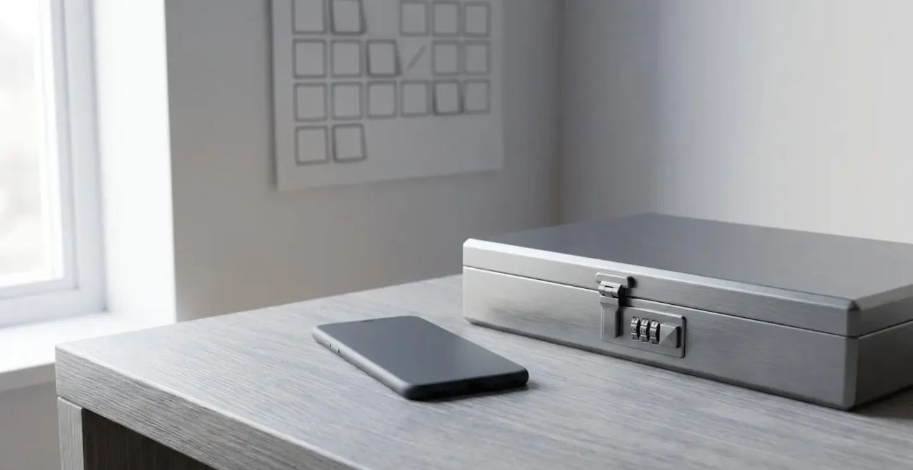 Professional business security concept showing mobile device protection and regulatory compliance in modern enterprise environment